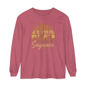 Saguaro National Park Arizona Comfort Colors Unisex Long Sleeve T-Shirt