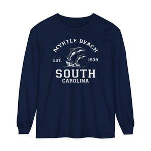 Myrtle Beach South Carolina Comfort Colors Unisex Long Sleeve T-Shirt
