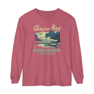 Glacier Bay National Park Alaska Comfort Colors Unisex Long Sleeve T-Shirt