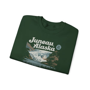 Juneau Alaska Gildan Unisex Crewneck Sweatshirt