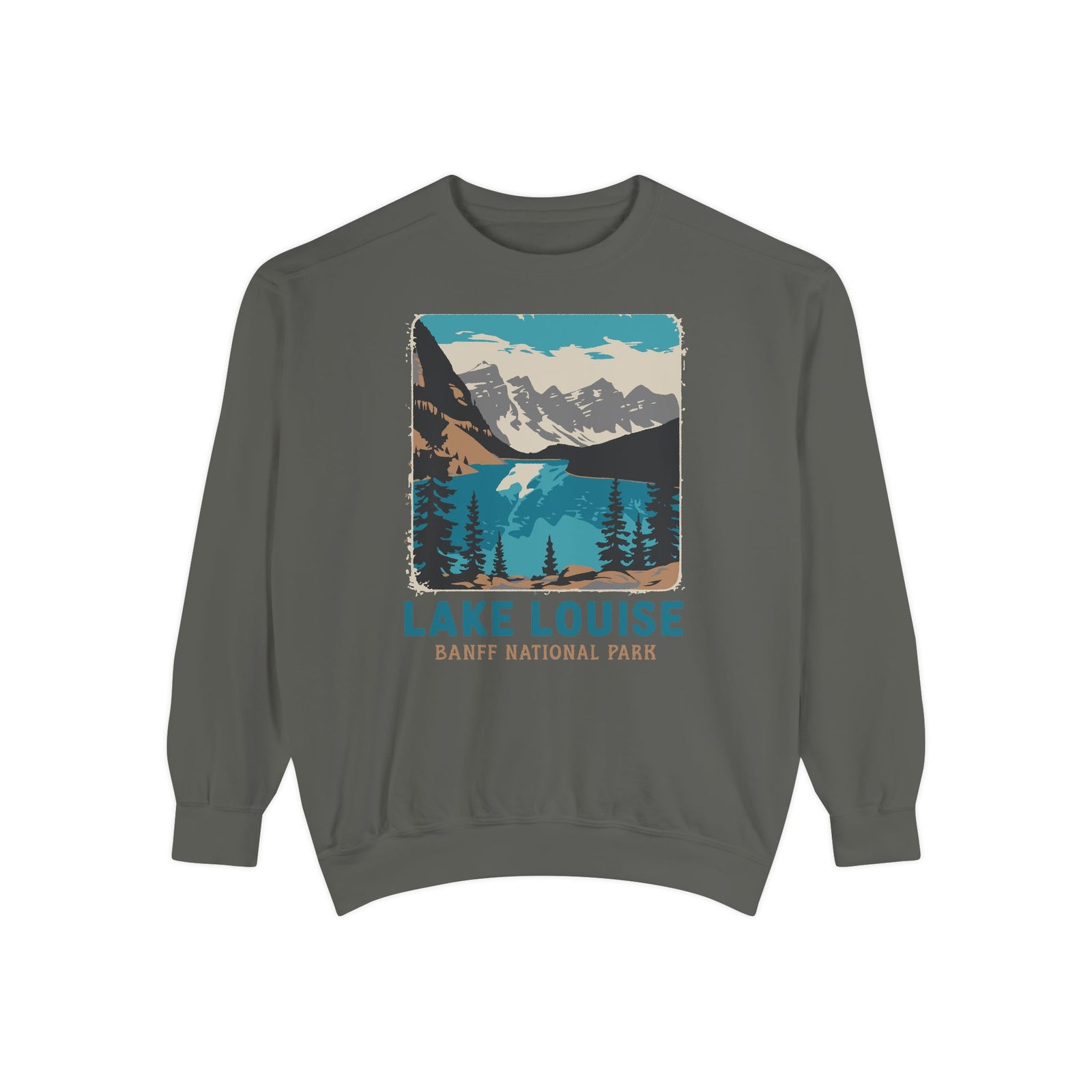 Lake Louise Banff National Park Alberta Comfort Colors Unisex Sweatshirt