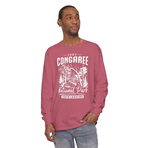 Congaree National Park South Carolina Comfort Colors Unisex Long Sleeve T-Shirt