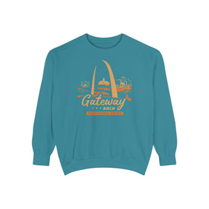 Gateway Arch National Park Missouri Comfort Colors Unisex Sweatshirt