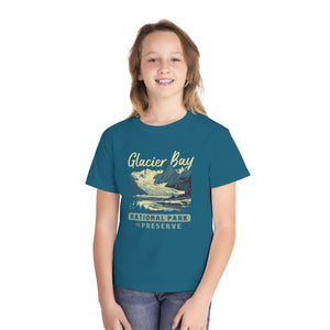 Glacier Bay National Park Alaska Comfort Colors Youth Kids T-Shirt