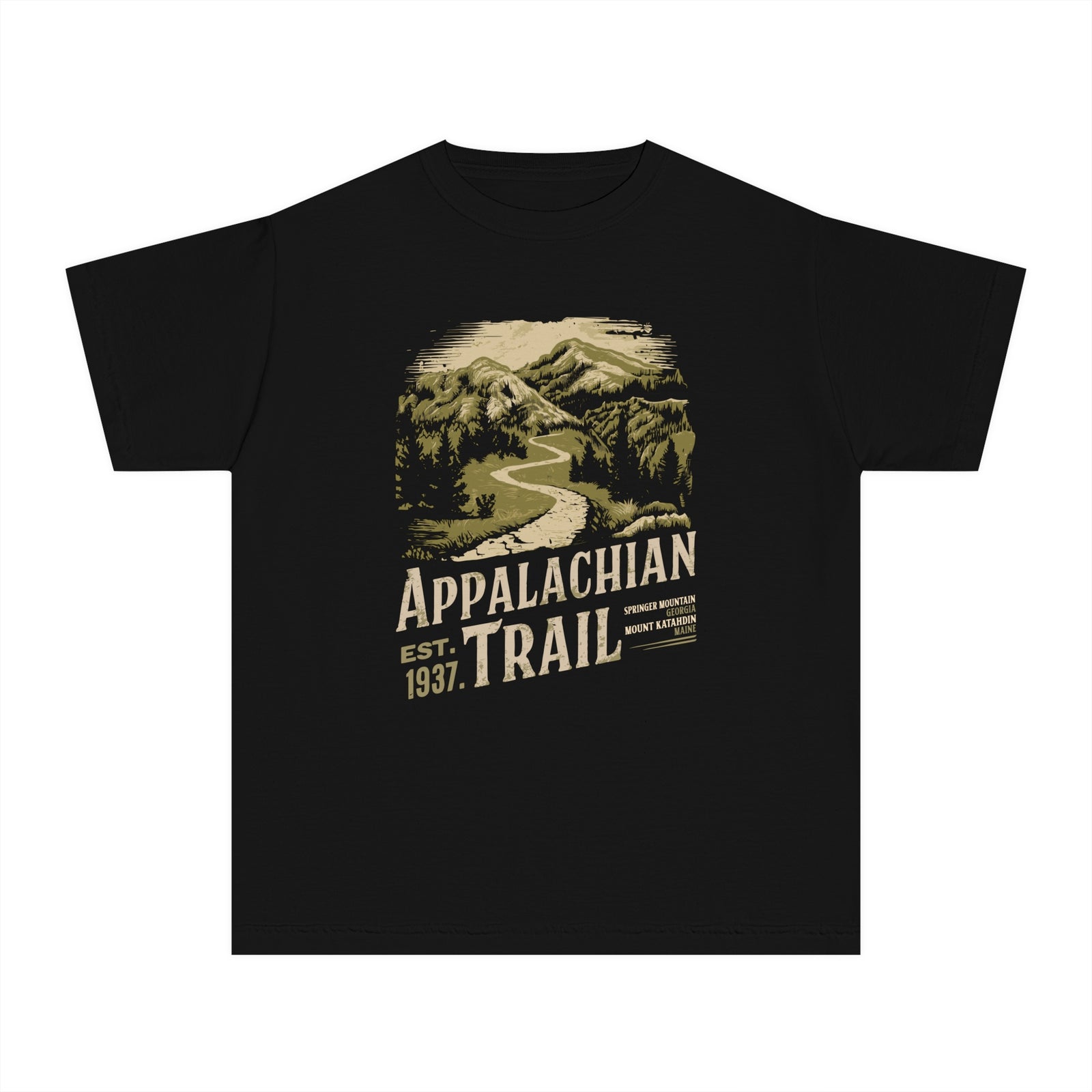 Appalachian Trail Comfort Colors Youth Kids T-Shirt