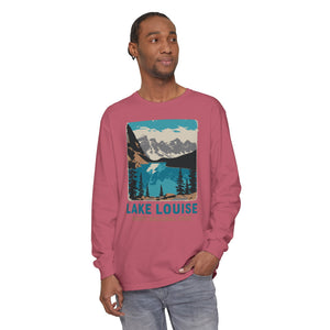 Lake Louise Banff National Park Alberta Comfort Colors Unisex Long Sleeve T-Shirt