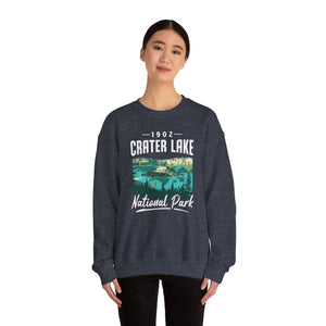 Crater Lake National Park Oregon Gildan Unisex Crewneck Sweatshirt