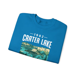 Crater Lake National Park Oregon Gildan Unisex Crewneck Sweatshirt