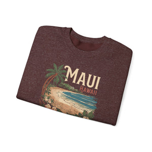 Maui Hawaii Gildan Unisex Crewneck Sweatshirt