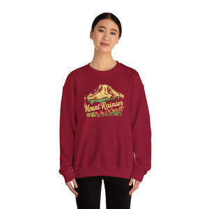 Mount Rainier Washington Gildan Unisex Crewneck Sweatshirt