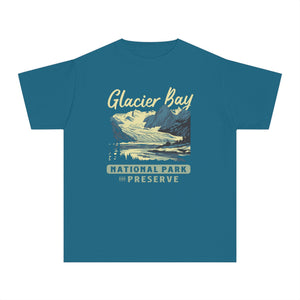 Glacier Bay National Park Alaska Comfort Colors Youth Kids T-Shirt