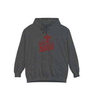 Space Needle Seattle Washington Comfort Colors Unisex Hoodie