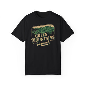 Green Mountains Vermont Comfort Colors Unisex T-Shirt
