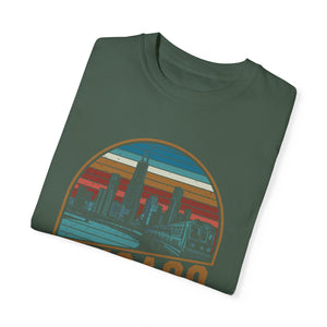 Chicago Skyline Illinois Comfort Colors Unisex T-Shirt
