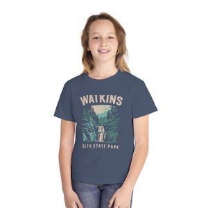 Watkins Glen State Park New York Comfort Colors Youth Kids T-Shirt