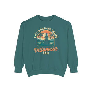 Pura Ulun Danu Bratan Bali Comfort Colors Unisex Sweatshirt