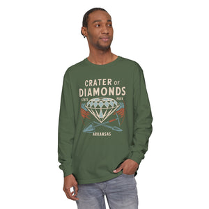 Crater of Diamonds State Park Arkansas Comfort Colors Unisex Long Sleeve T-Shirt