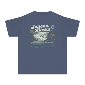 Juneau Alaska Comfort Colors Youth Kids T-Shirt