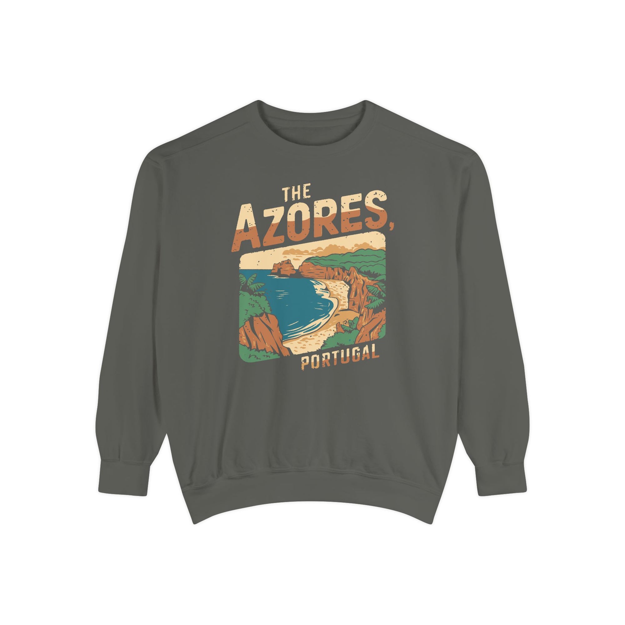 The Azores Portugal Comfort Colors Unisex Sweatshirt