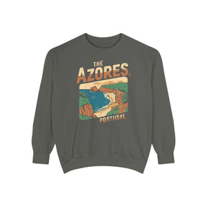 The Azores Portugal Comfort Colors Unisex Sweatshirt