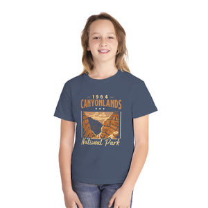 Canyonlands National Park Utah Comfort Colors Youth Kids T-Shirt
