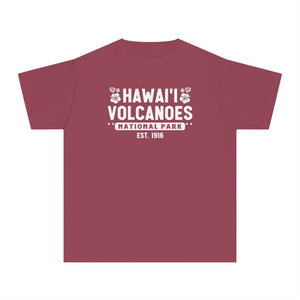Hawaii Volcanoes National Park Hawaii Comfort Colors Youth Kids T-Shirt