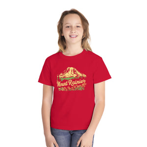 Mount Rainier Washington Comfort Colors Youth Kids T-Shirt