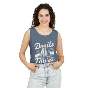 Devils Tower Wyoming Comfort Colors Tank Top