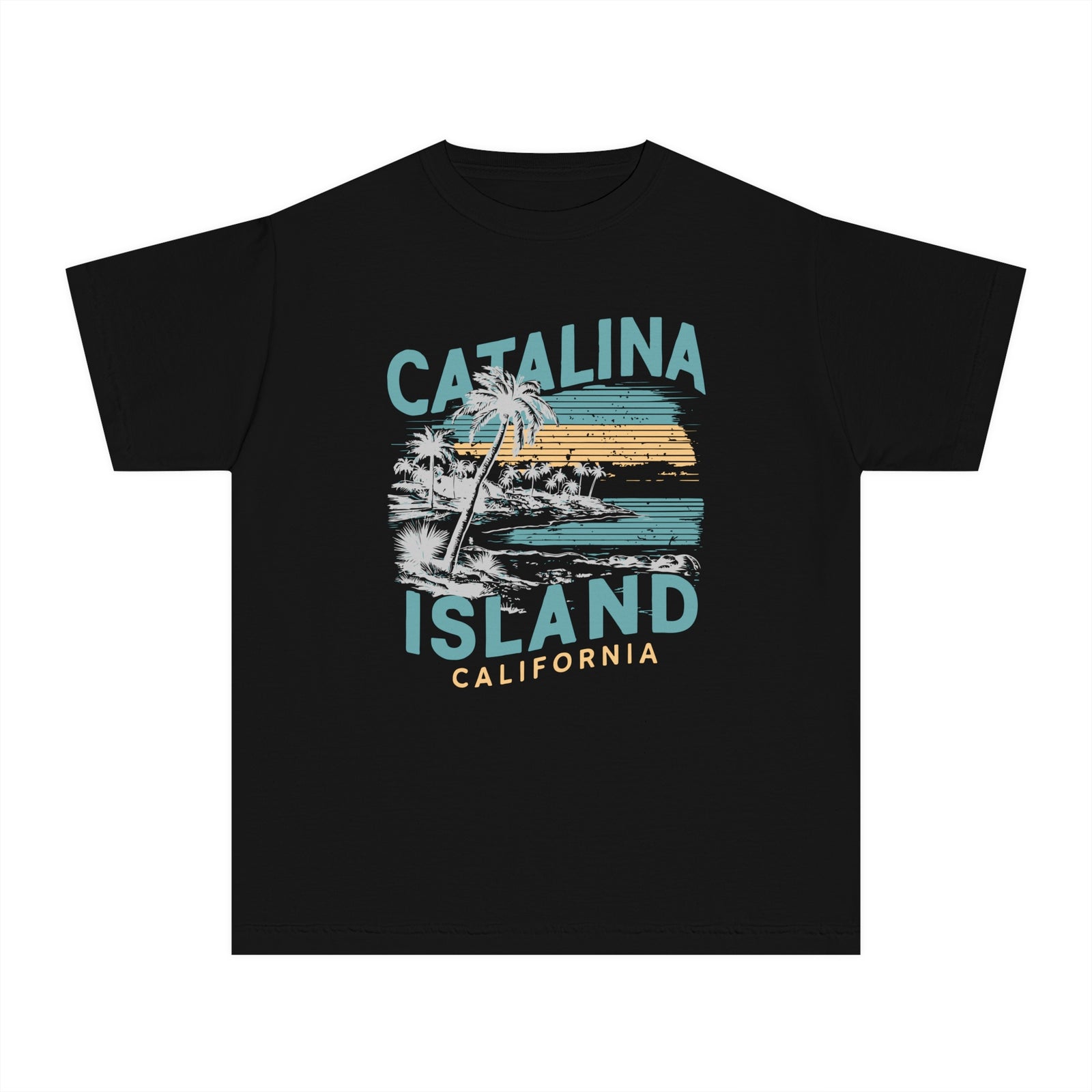 Catalina Island California Comfort Colors Youth Kids T-Shirt
