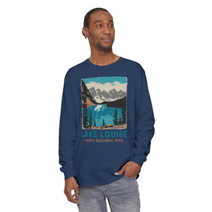 Lake Louise Banff National Park Alberta Comfort Colors Unisex Long Sleeve T-Shirt