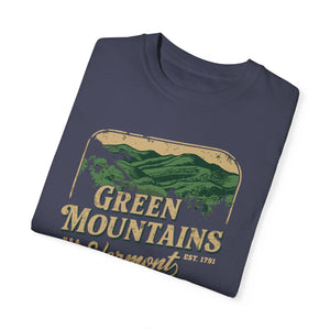 Green Mountains Vermont Comfort Colors Unisex T-Shirt