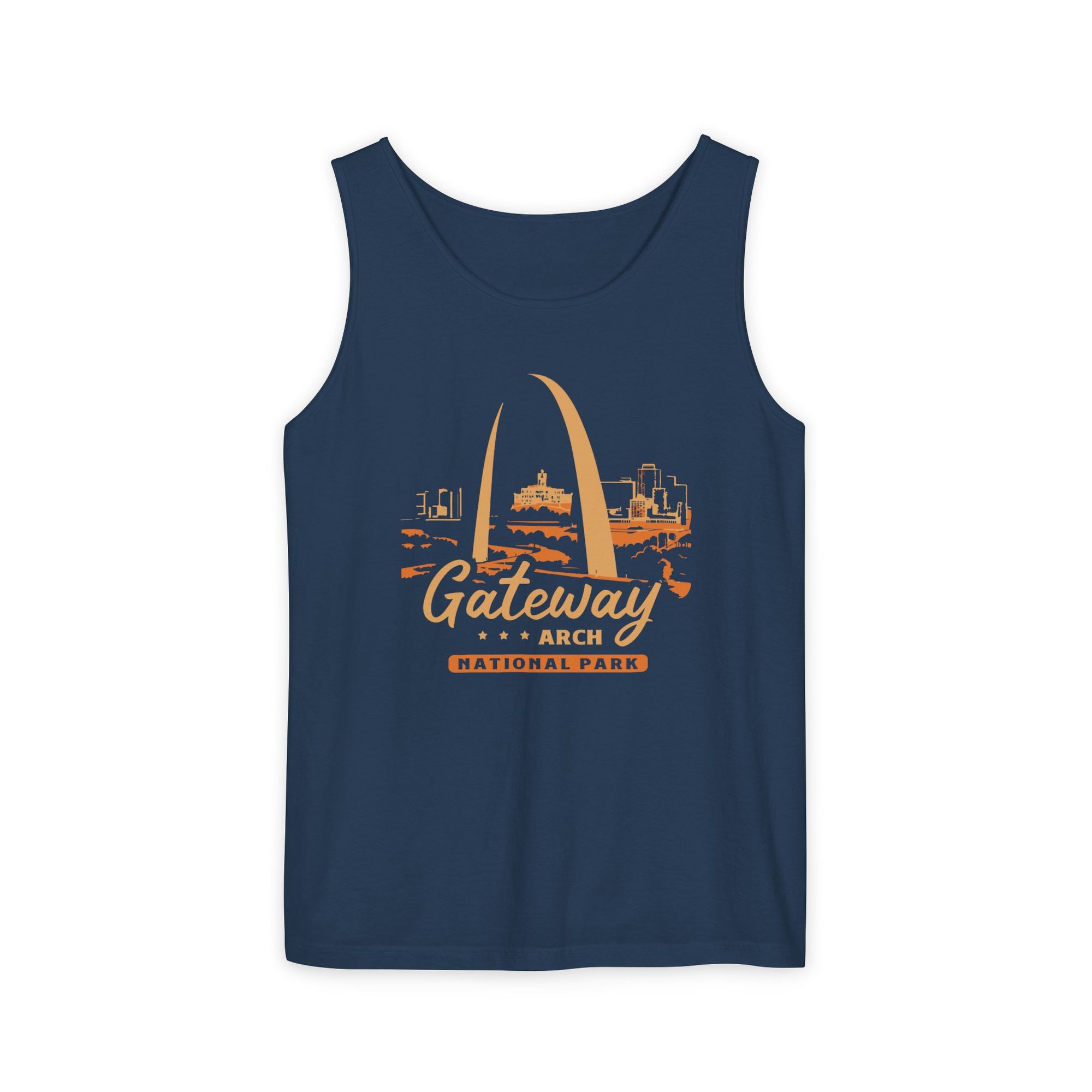 Gateway Arch National Park Missouri Comfort Colors Tank Top