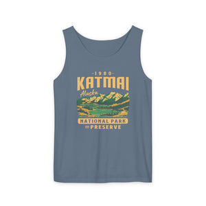 Katmai National Park Alaska Comfort Colors Tank Top
