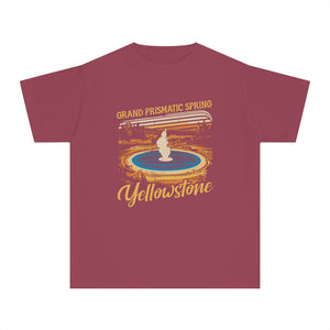 Grand Prismatic Spring Yellowstone Comfort Colors Youth Kids T-Shirt