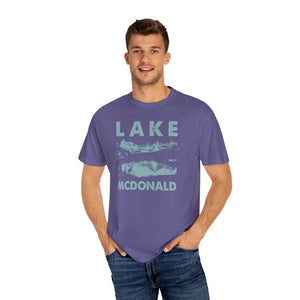 Lake McDonald Glacier National Park Montana Comfort Colors Unisex T-Shirt