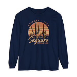 Saguaro National Park Arizona Comfort Colors Unisex Long Sleeve T-Shirt