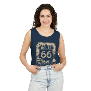 Route 66 USA Comfort Colors Tank Top
