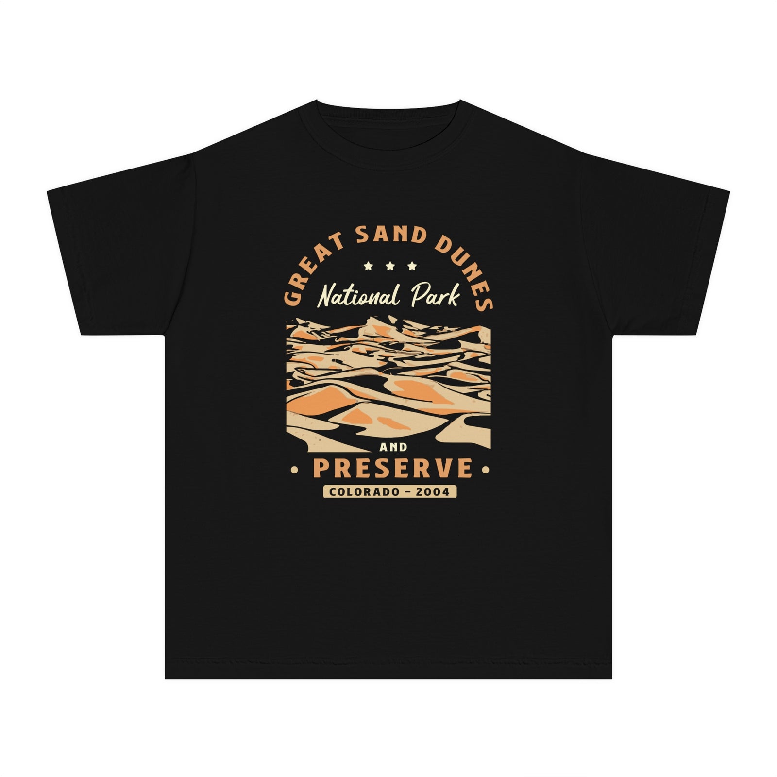 Great Sand Dunes National Park Colorado Comfort Colors Youth Kids T-Shirt