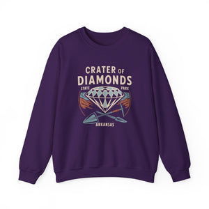 Crater of Diamonds State Park Arkansas Gildan Unisex Crewneck Sweatshirt