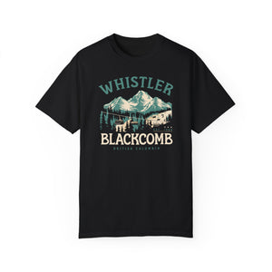 Whistler Blackcomb British Columbia Comfort Colors Unisex T-Shirt