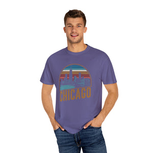 Chicago Skyline Illinois Comfort Colors Unisex T-Shirt