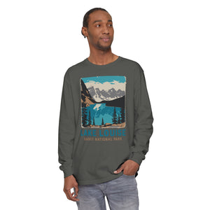Lake Louise Banff National Park Alberta Comfort Colors Unisex Long Sleeve T-Shirt
