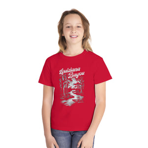 Louisiana Bayou Comfort Colors Youth Kids T-Shirt