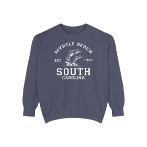 Myrtle Beach South Carolina Comfort Colors Unisex Sweatshirt