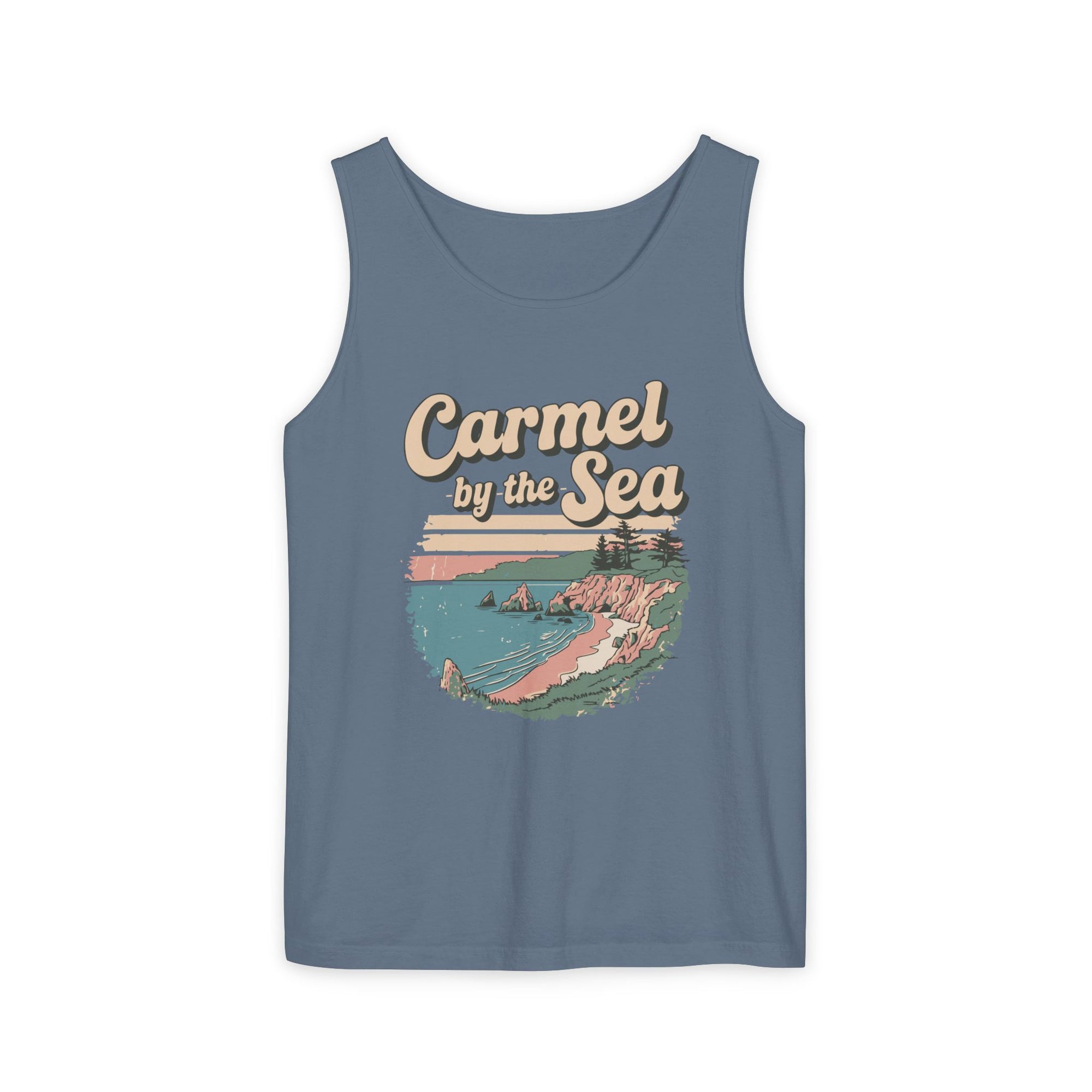 Carmel by the Sea California Comfort Colors Tank Top