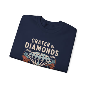 Crater of Diamonds State Park Arkansas Gildan Unisex Crewneck Sweatshirt