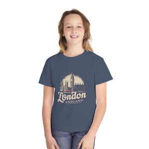London United Kingdom Comfort Colors Youth Kids T-Shirt