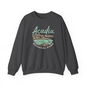 Acadia Maine Gildan Unisex Crewneck Sweatshirt
