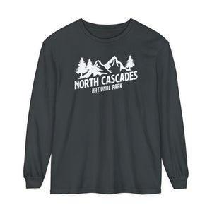 North Cascades National Park Washington Comfort Colors Unisex Long Sleeve T-Shirt