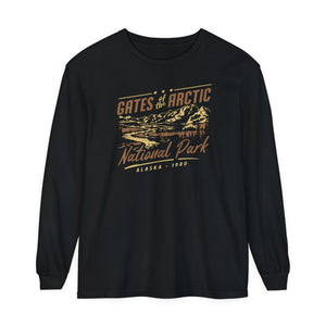 Gates of the Arctic National Park Alaska Comfort Colors Unisex Long Sleeve T-Shirt